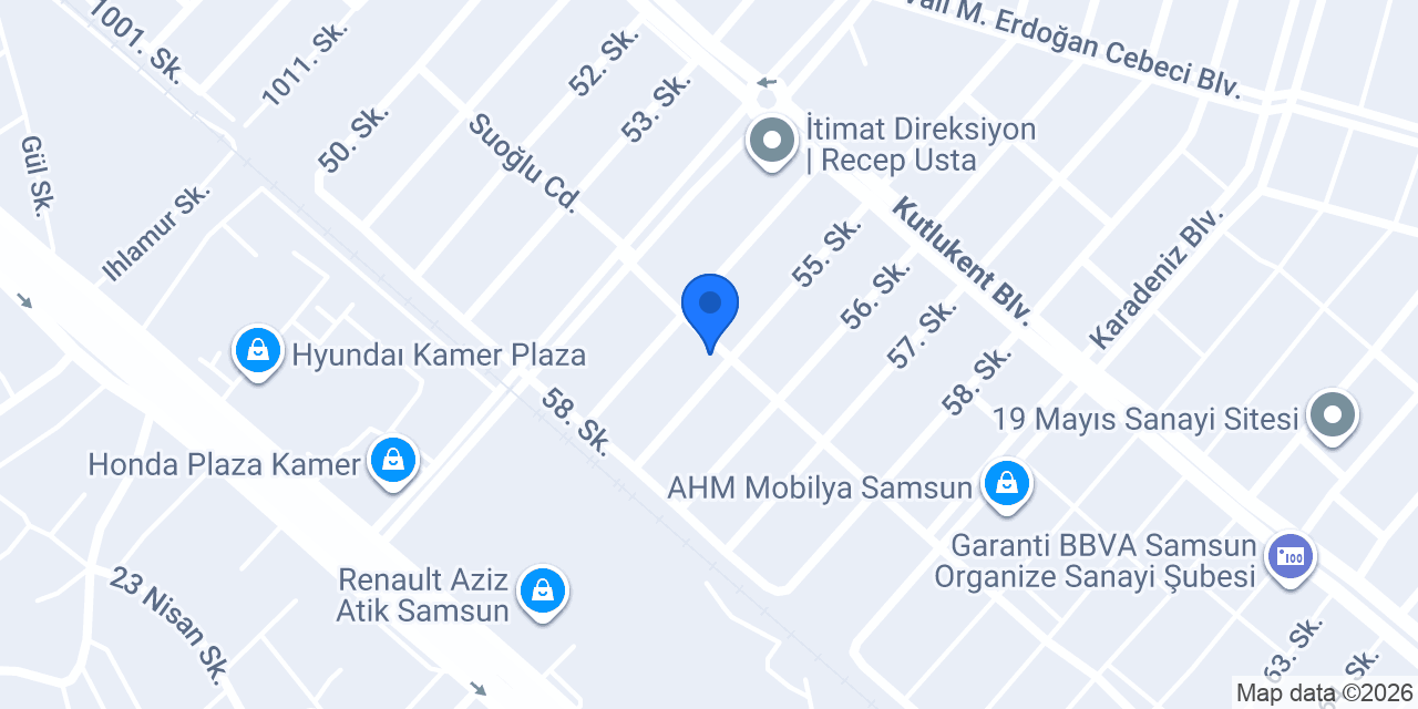 VOM Dizayn Mobilya konumu
