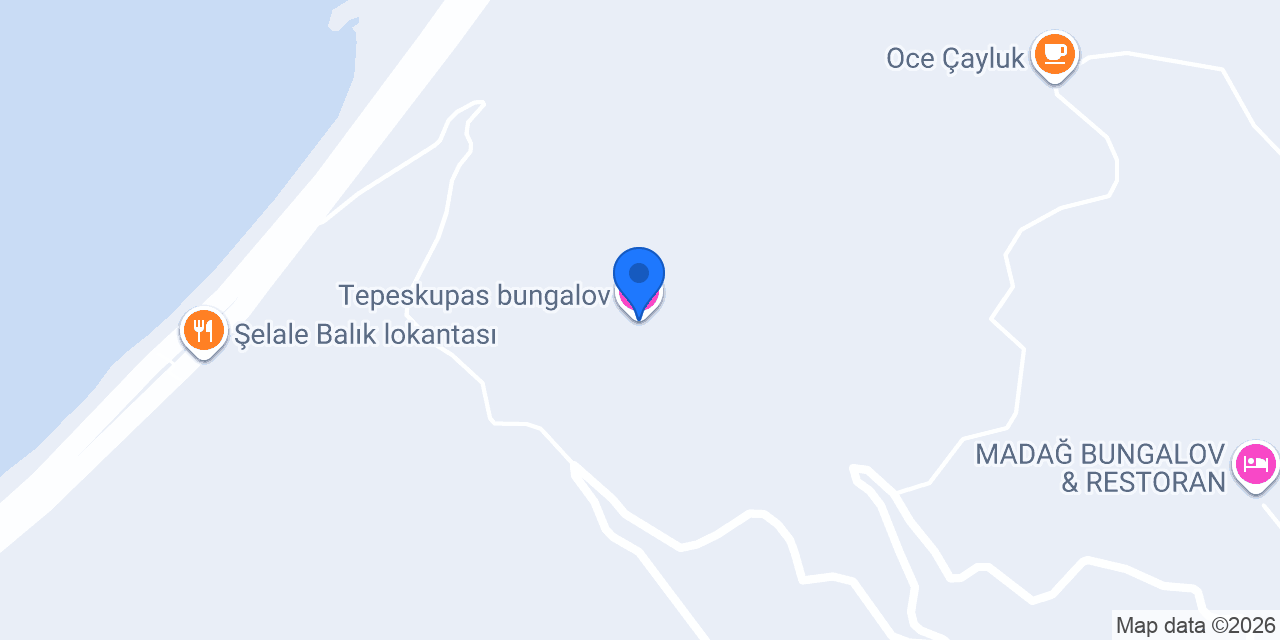 Tepeskupas bungalov konumu
