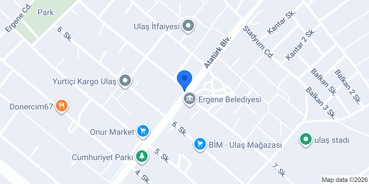 Ulaş Eczanesi konumu