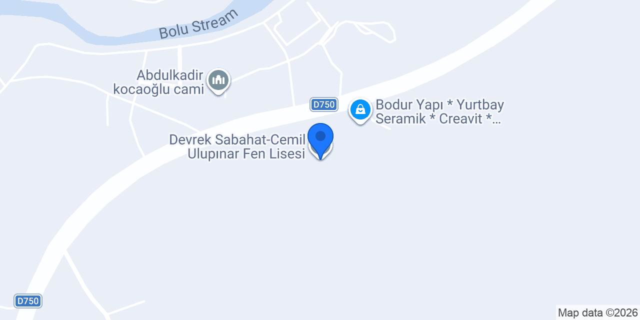 Devrek Sabahat-Cemil Ulupınar Fen Lisesi konumu
