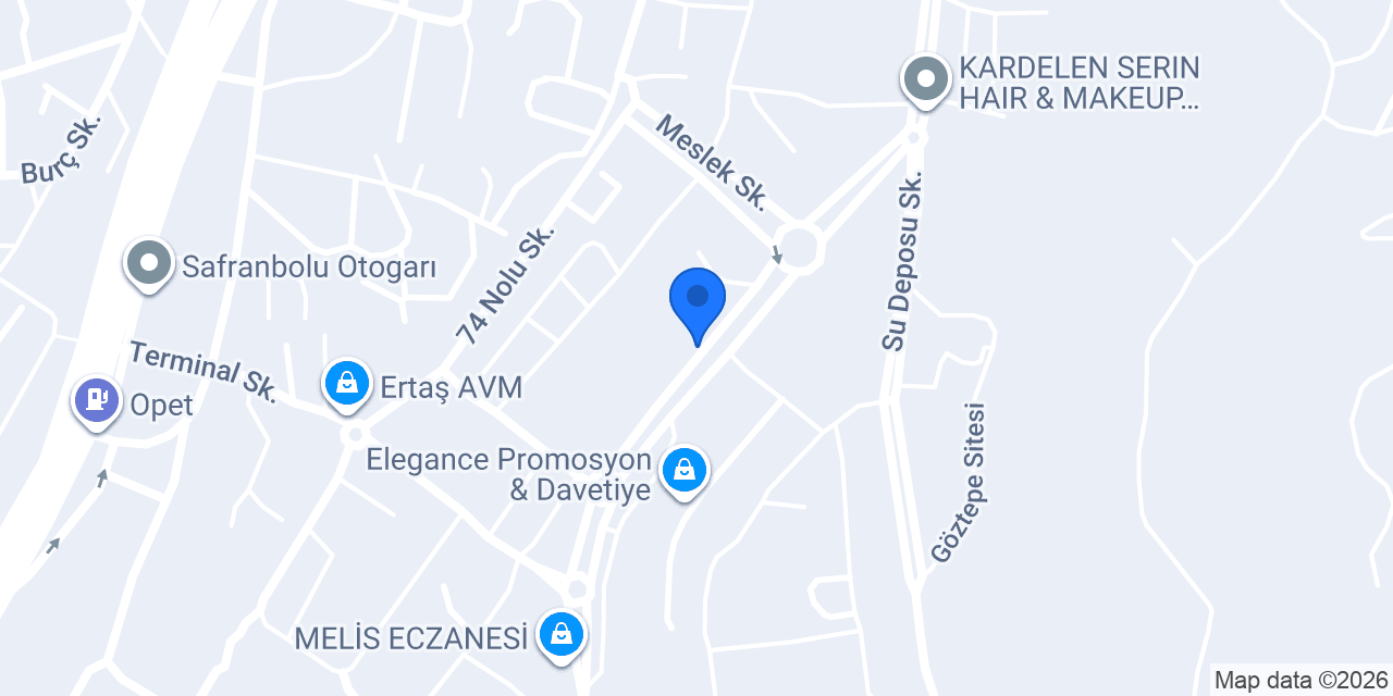 Caymaz Kombi Servis konumu