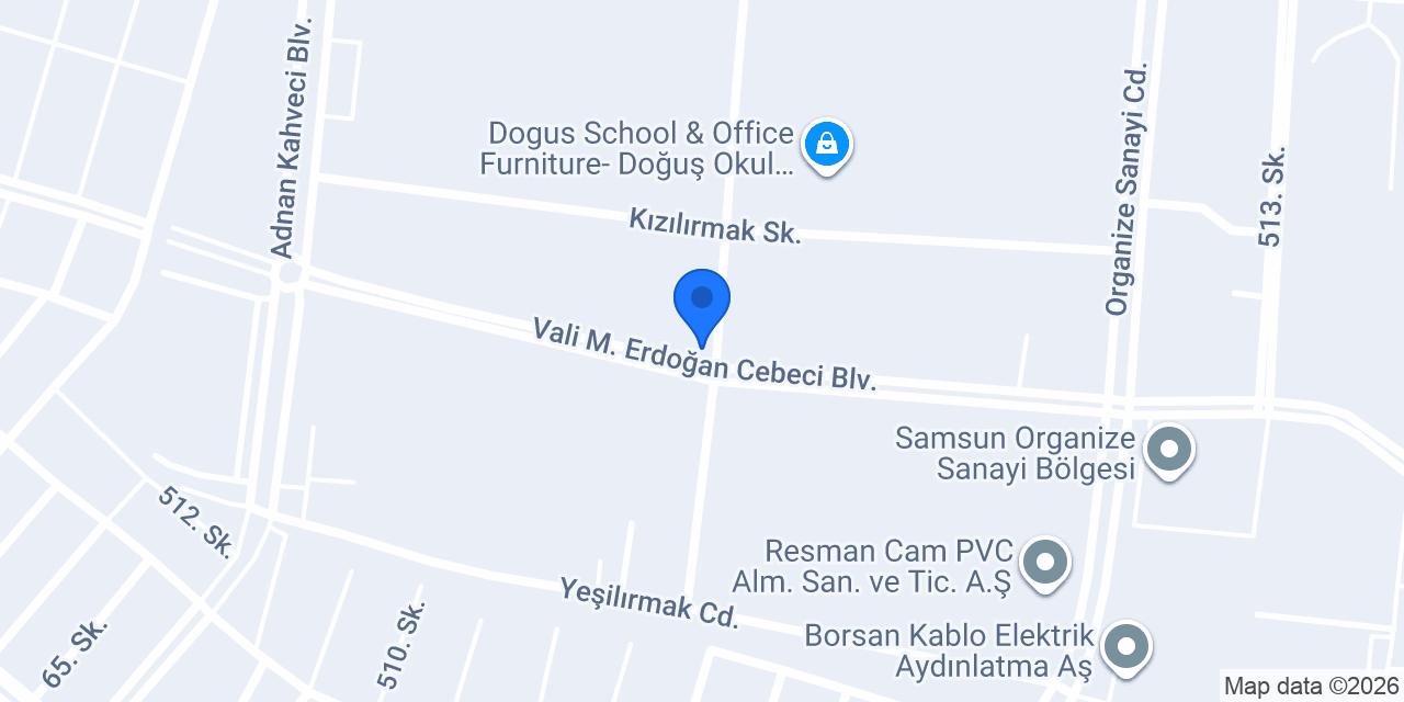 Polfisan Kent Mobilyaları konumu