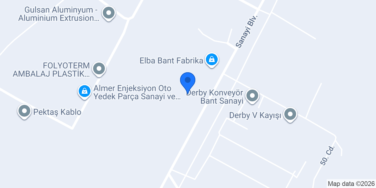 Bakar MAKİNA A.Ş. konumu
