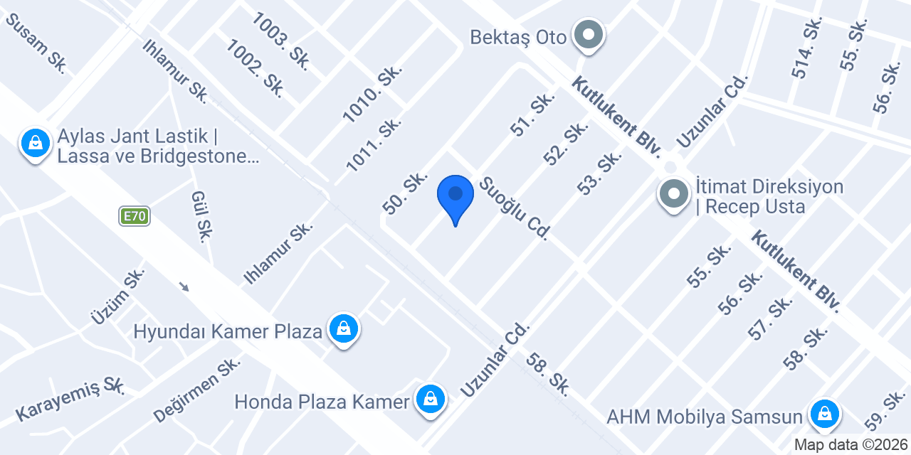Rakipoğlu oto elektrik konumu