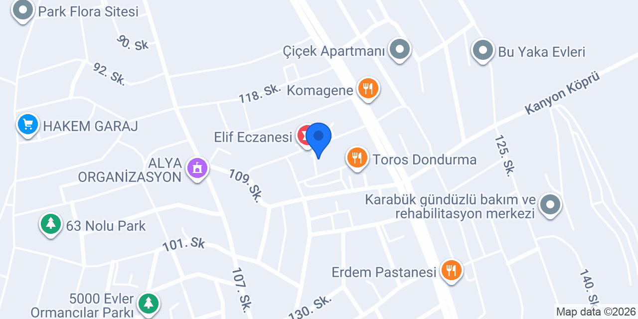 Öztürk Vinç konumu