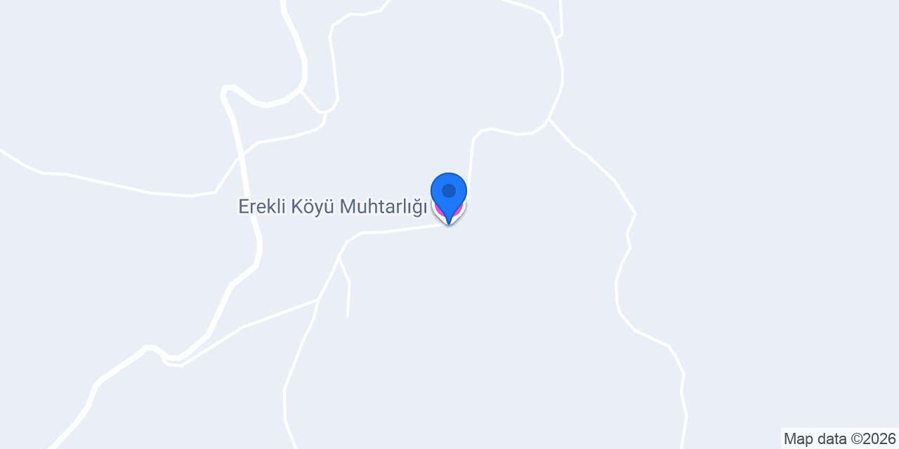 Erekli Köyü Muhtarlığı konumu