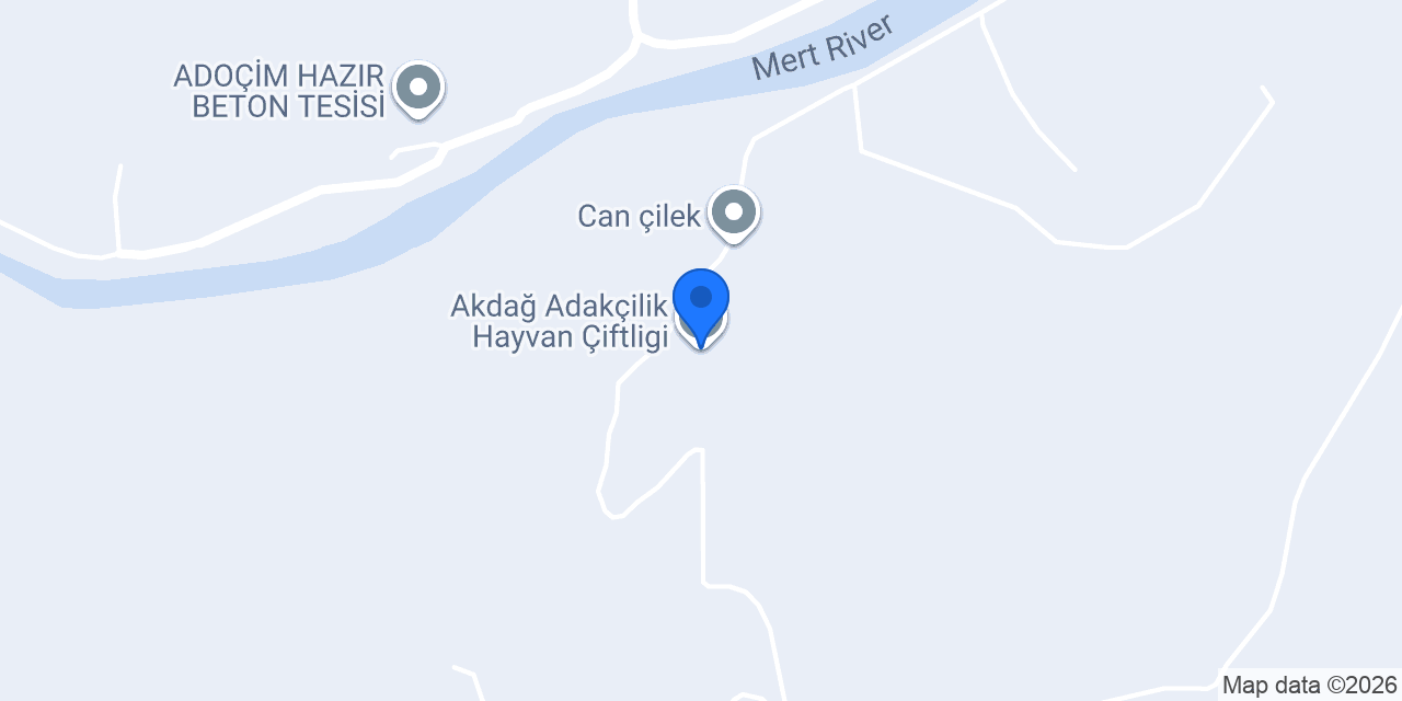 Akdağ Adakçilik Hayvan Çiftligi konumu