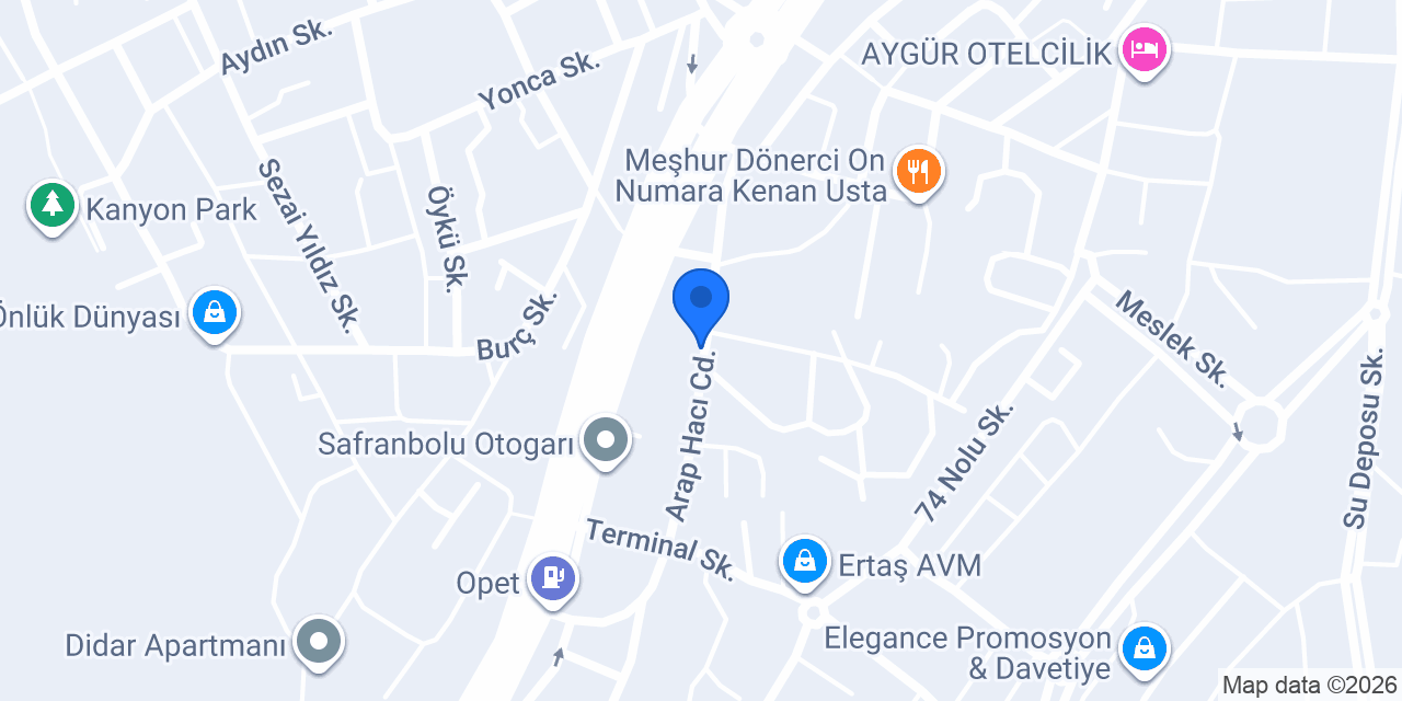 BARAN OTO konumu