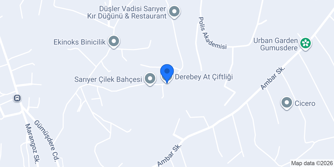 Derebey At Çiftliği konumu