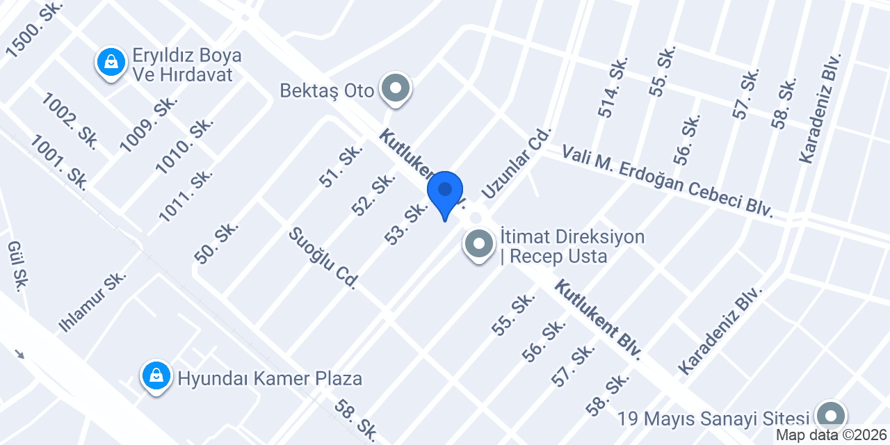 Hatipoğlu Restaurant konumu