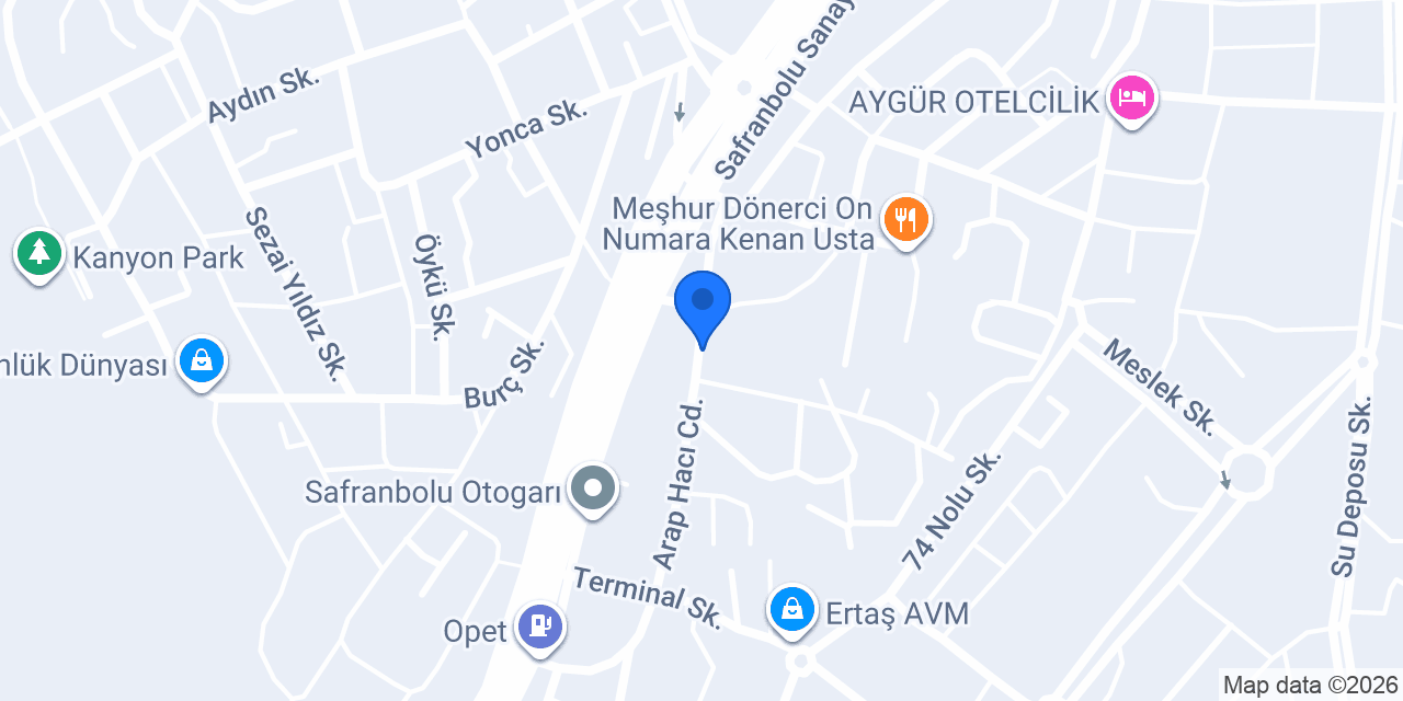 Autotech konumu