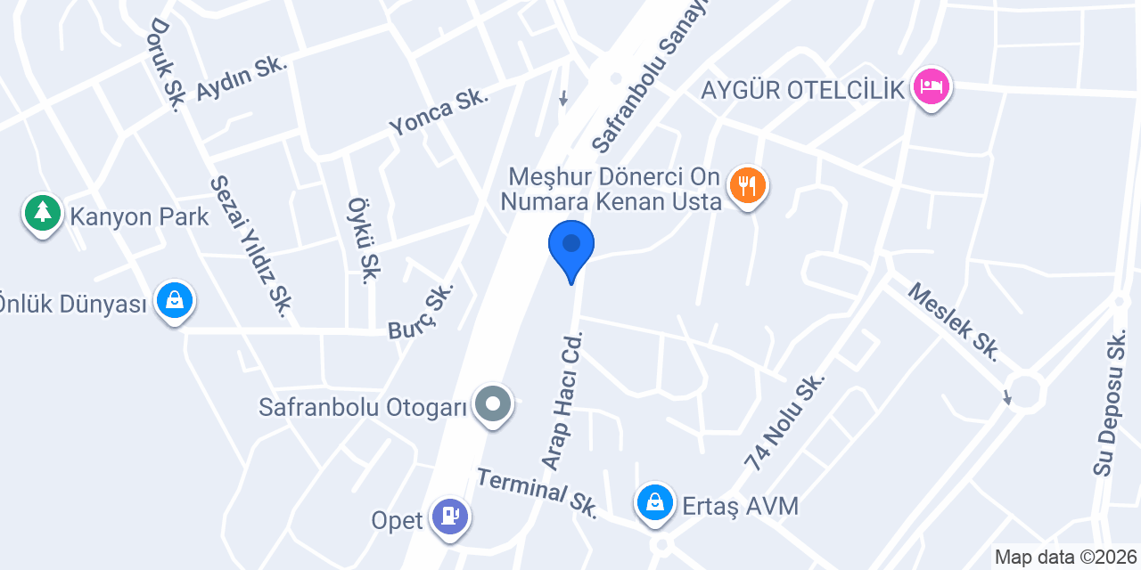Pars Auto Garage konumu