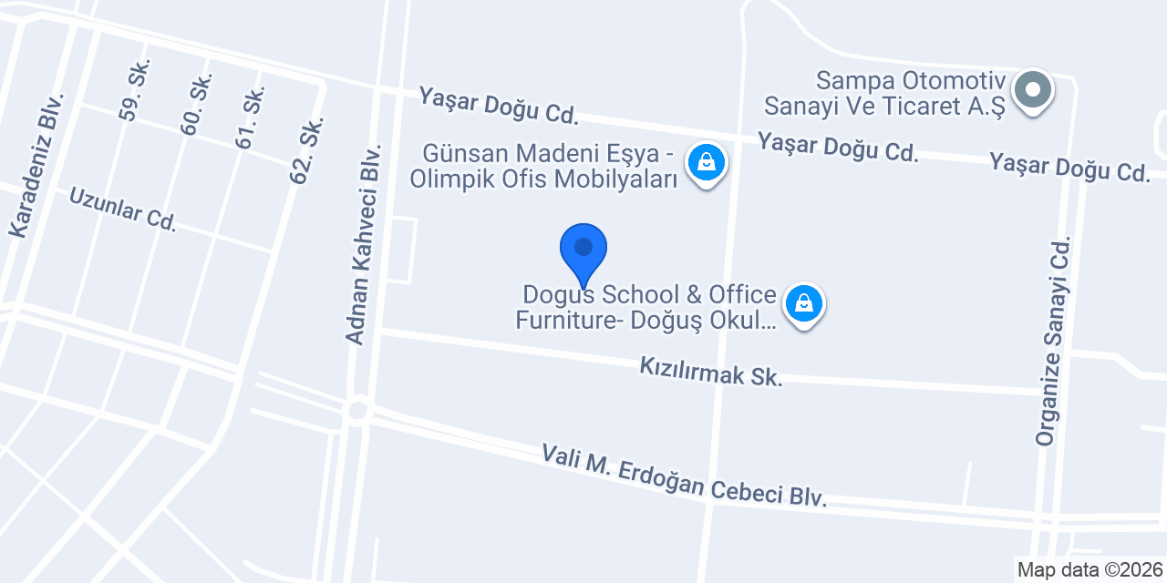 Samtank konumu