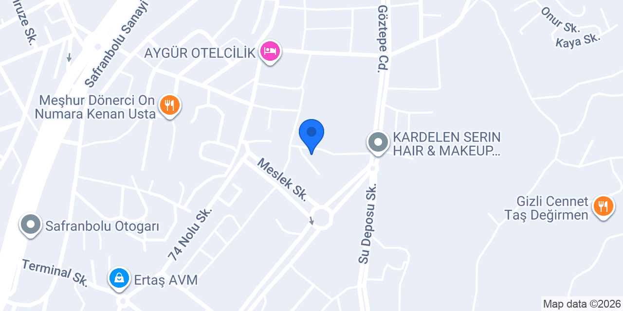Natürel Mobilya konumu