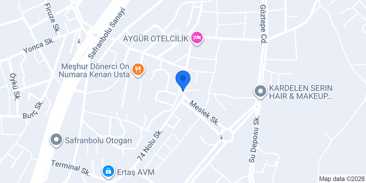 Pinar Mobilya konumu