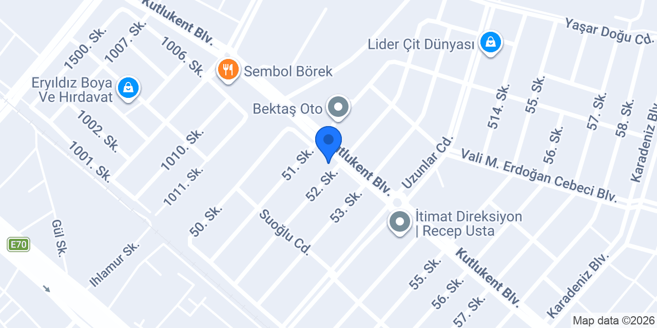 Çiçek Simit Fırını konumu