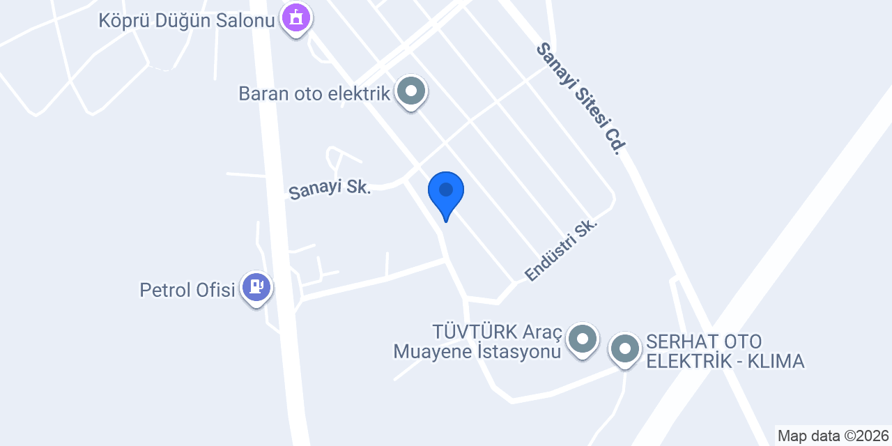 Yanmaz Torna & Yanmaz Tarım konumu