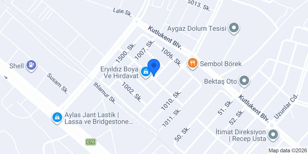 Kol Motors konumu