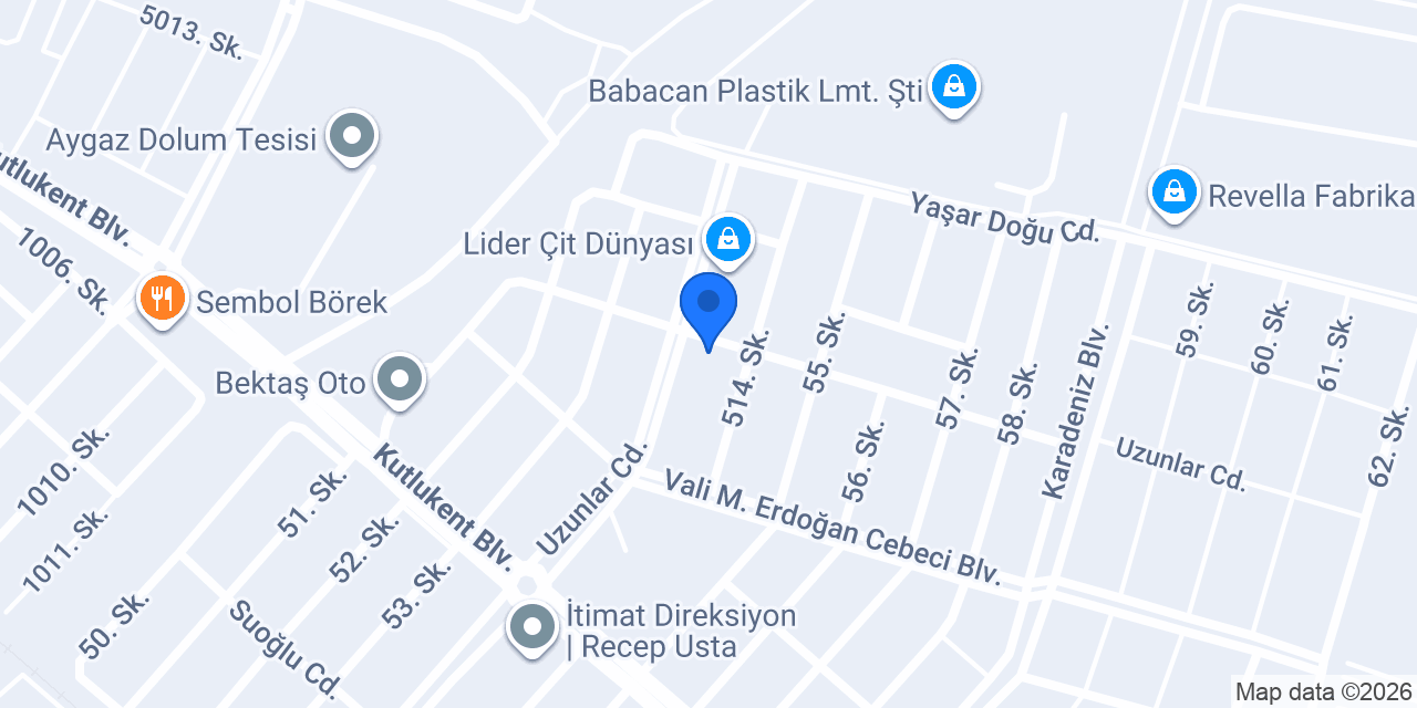 Latifoğlu Group konumu