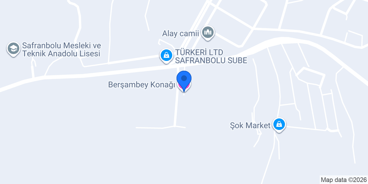Berşambey Konağı konumu