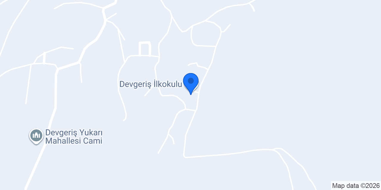 Devgeriş İlkokulu konumu