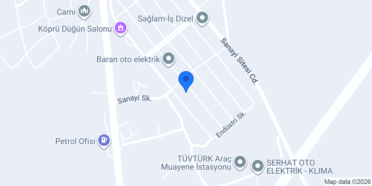 Evren otomotiv konumu