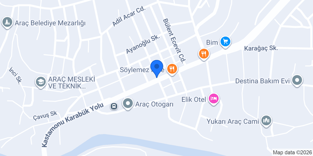 Melikgazi Erkek Öğrenci Yurdu konumu