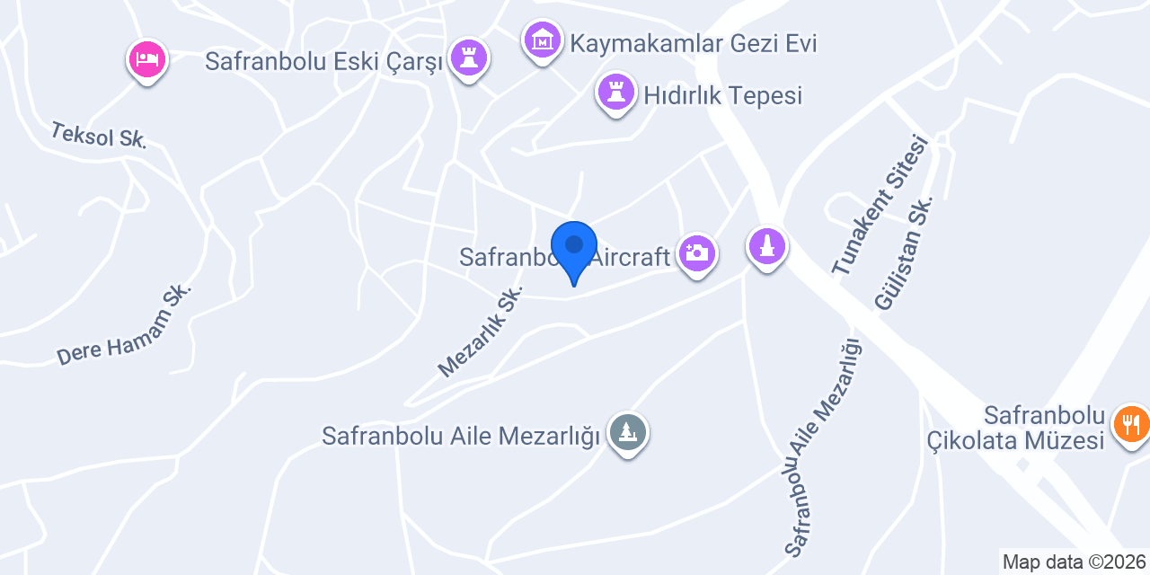 Özçelik Aile Pansiyonu konumu