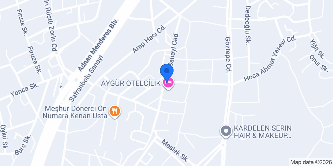 Aksoy Mobilya konumu