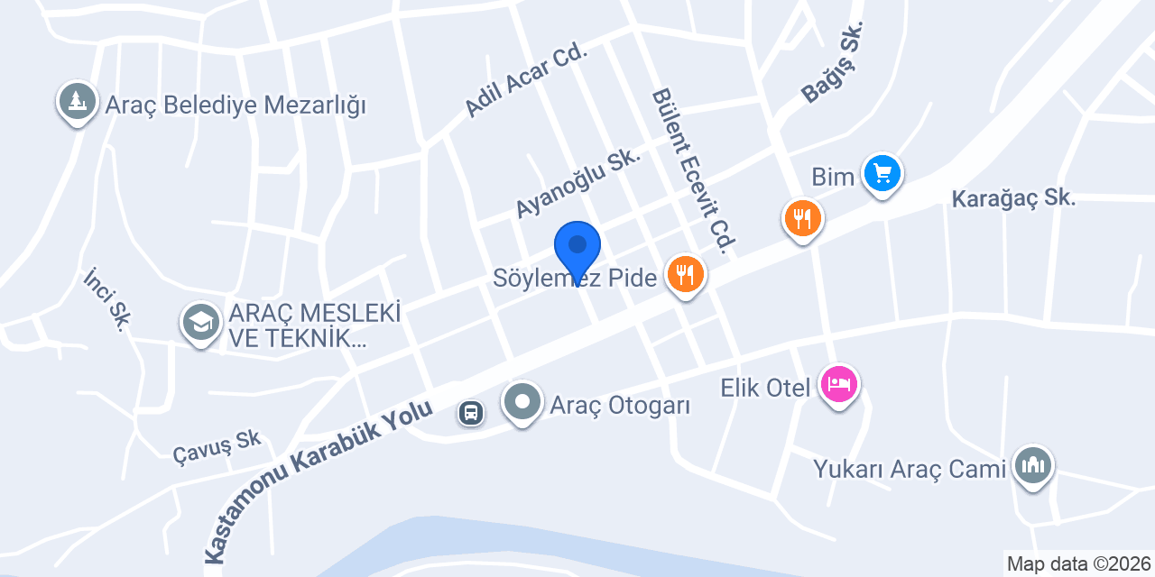 General Şükrü Kanatlı Ortaokulu konumu