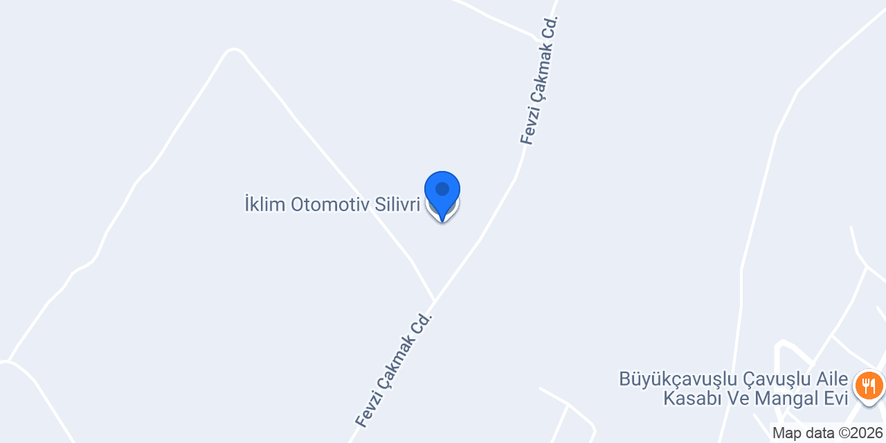 İklim Otomotiv Silivri konumu