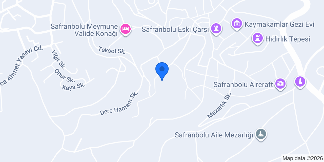800 Yıllık Tabakhane konumu