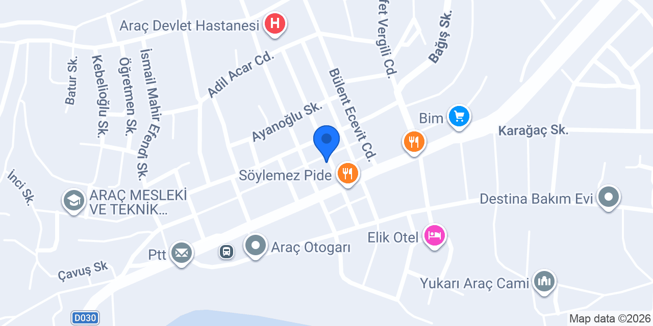 Alkın İletişim konumu