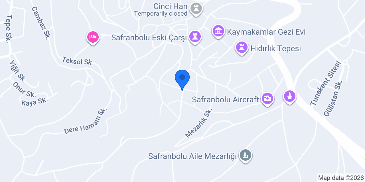 Eski kuşhane konumu