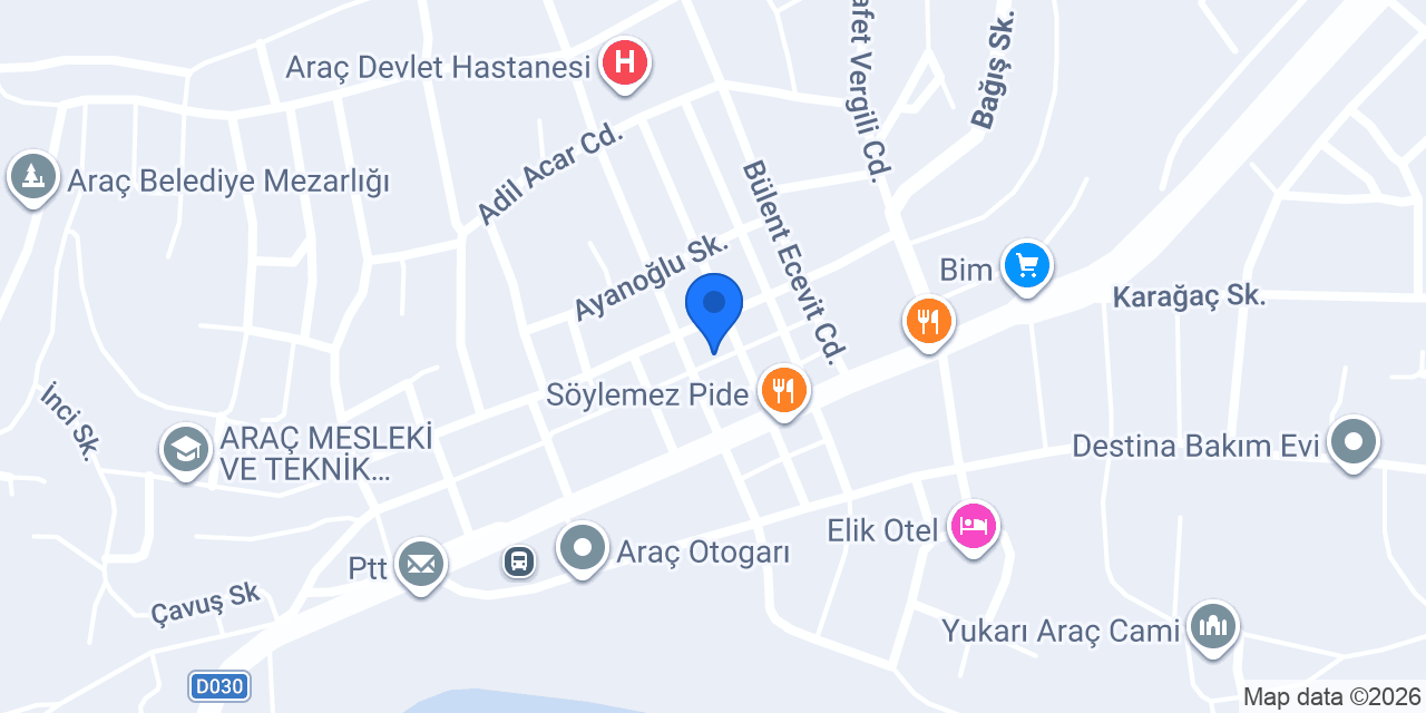 KARASU MOBİLYA İSTİKBAL konumu