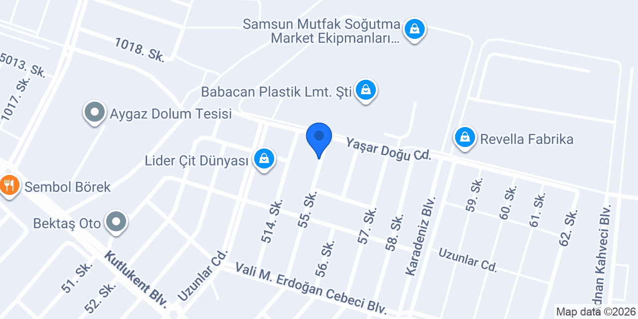 Remo Mobilya A.S. konumu