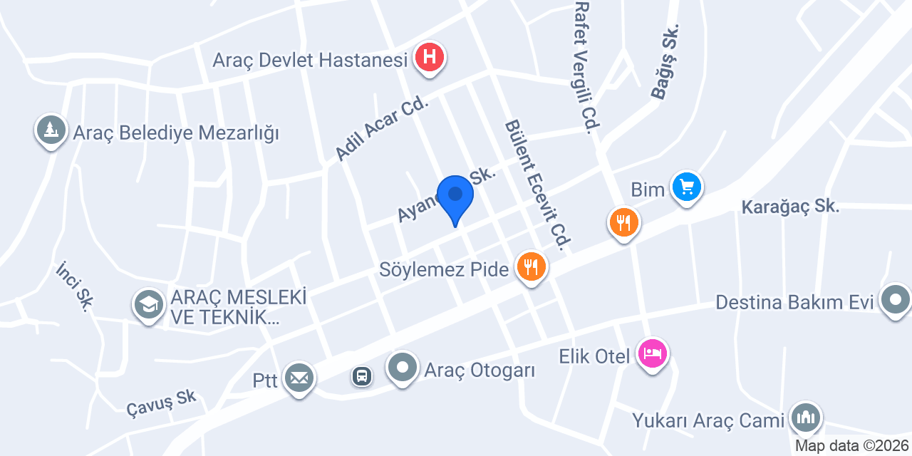 YENİ ECZANE konumu