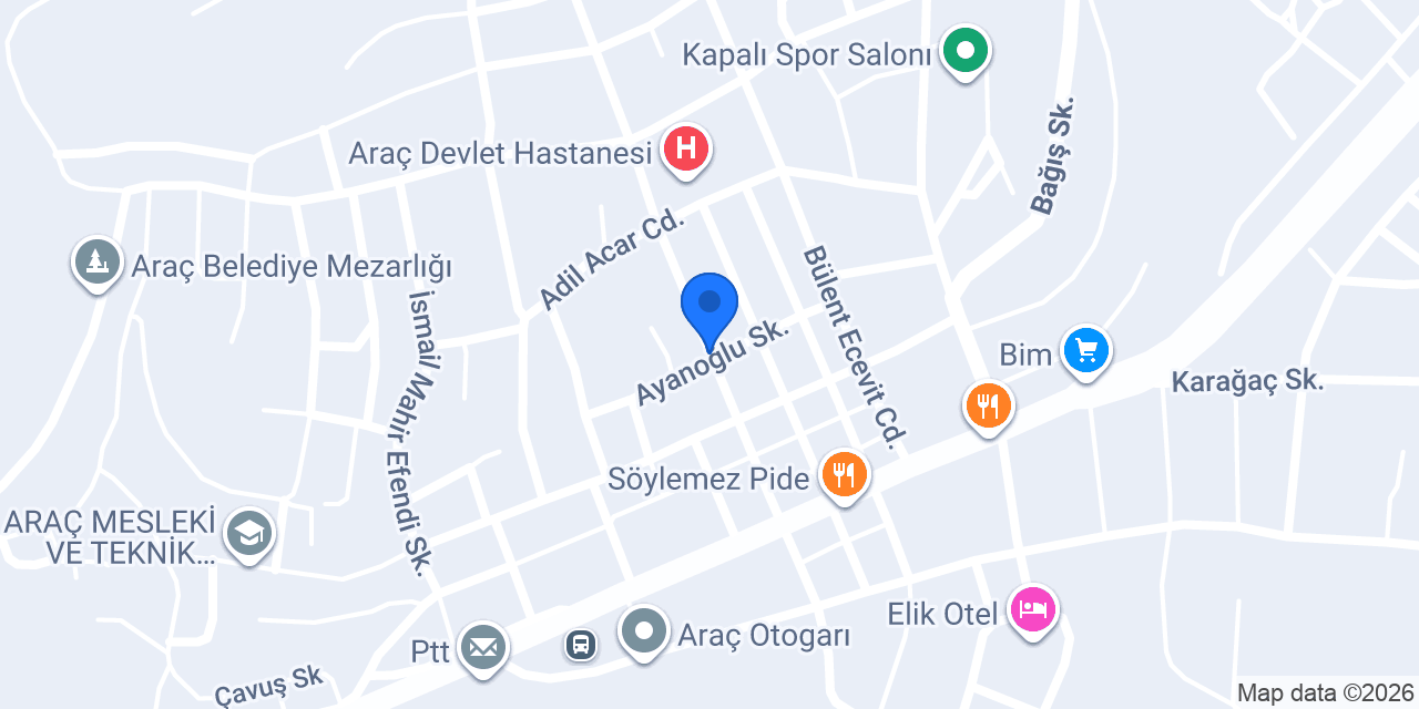 ÖZDEMİRLER ALIŞVERİŞ MERKEZİ konumu