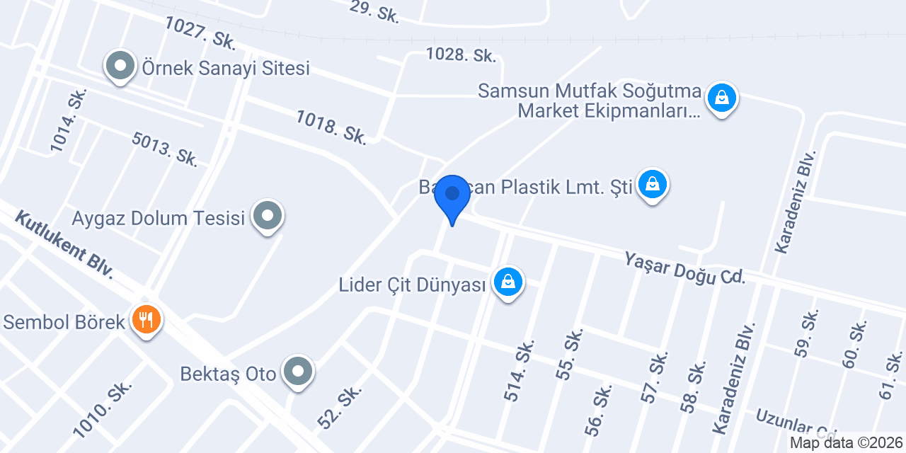 Tarsan Plastik konumu