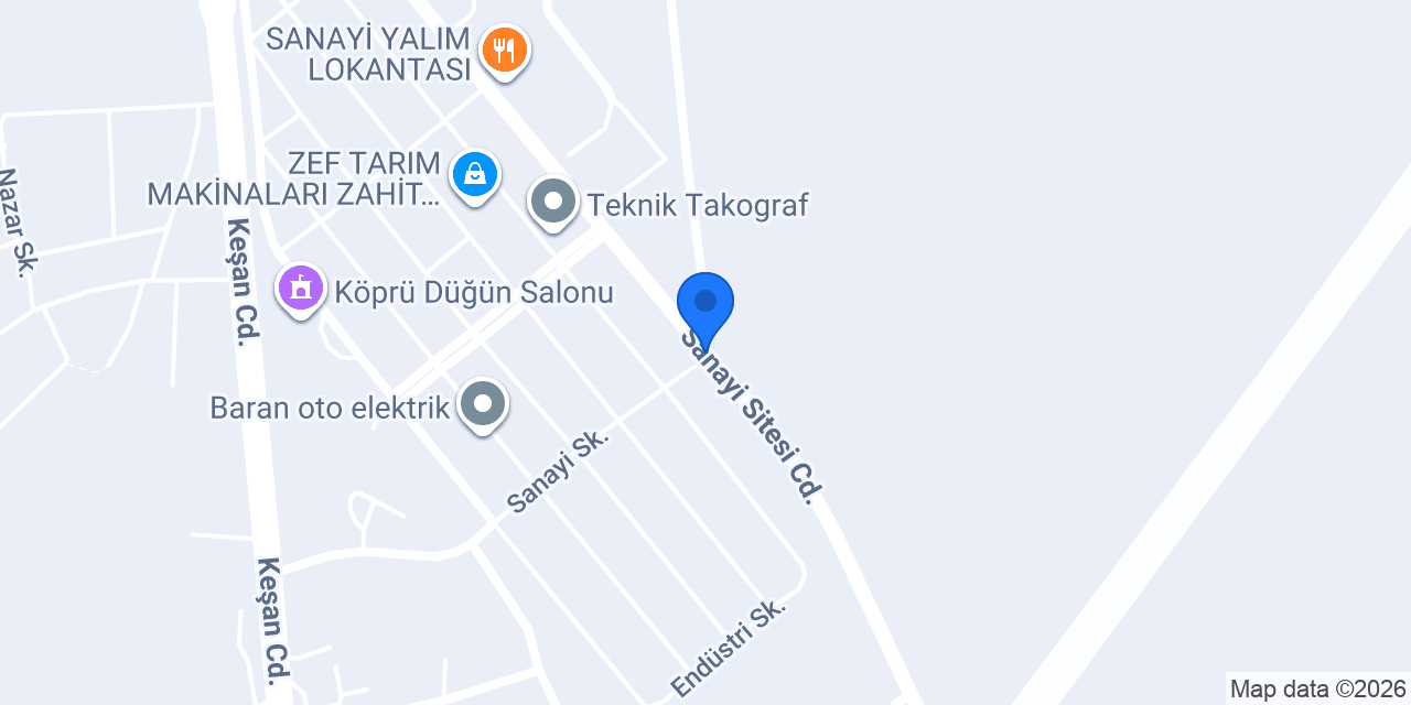 oto kurt traktör yedek parça konumu