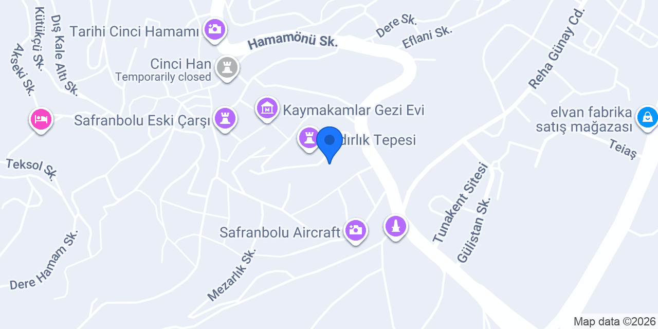 Yıldız Kafe konumu