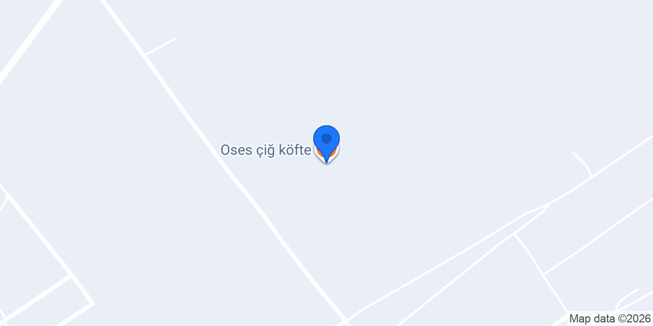 Oses çiğ köfte konumu