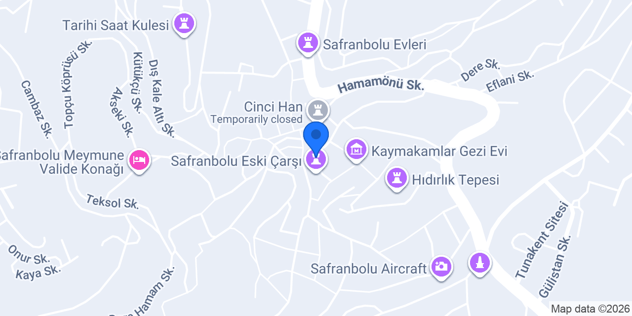 Zariftat konumu