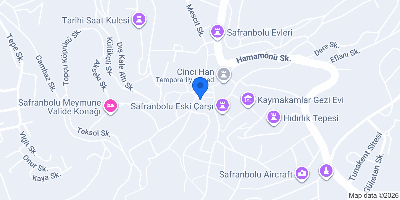Ehli Keyf Kafe konumu