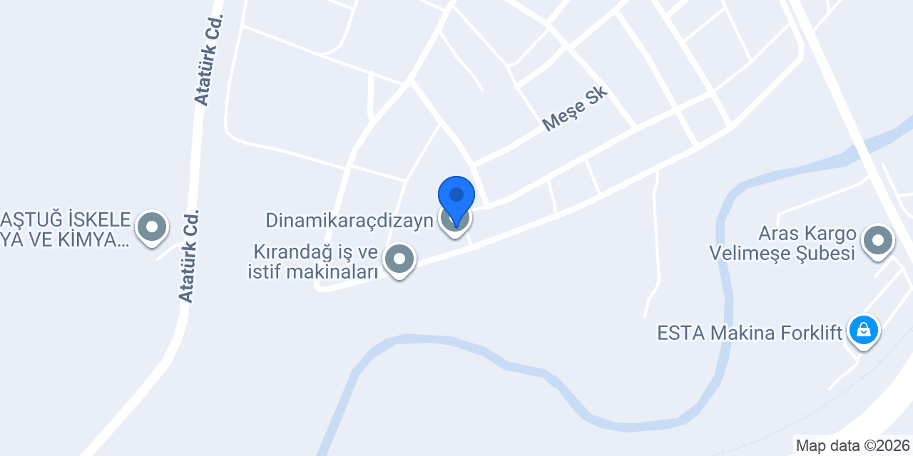 Dinamik araç dizayn konumu