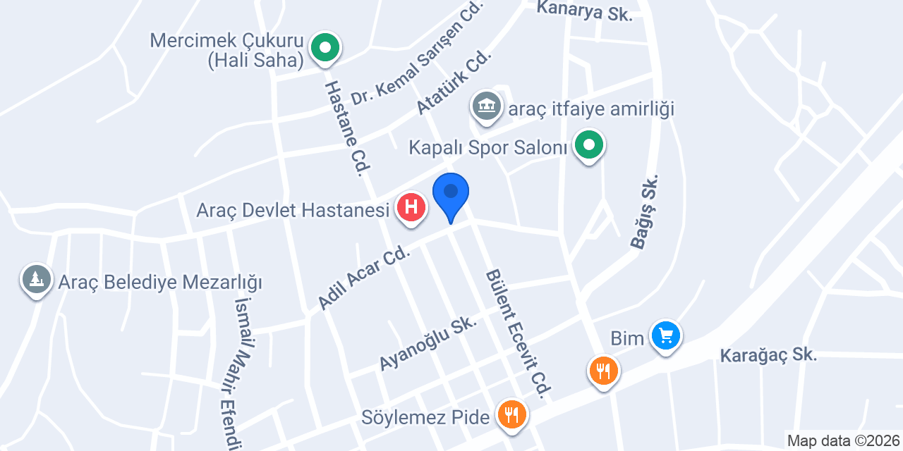 Güner Eczanesi konumu