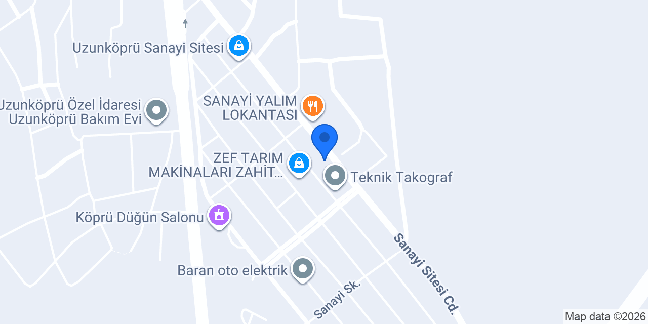 Özcengizler Özel Servis konumu