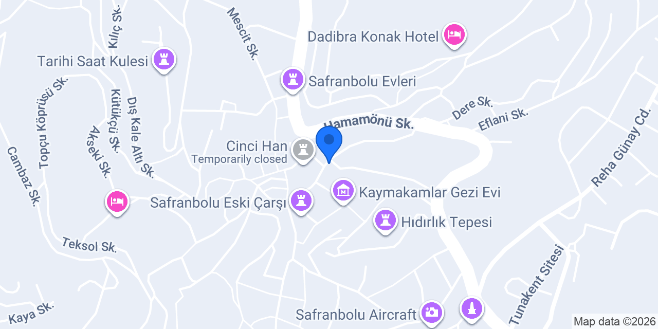 Atiş Butik Restaurant konumu