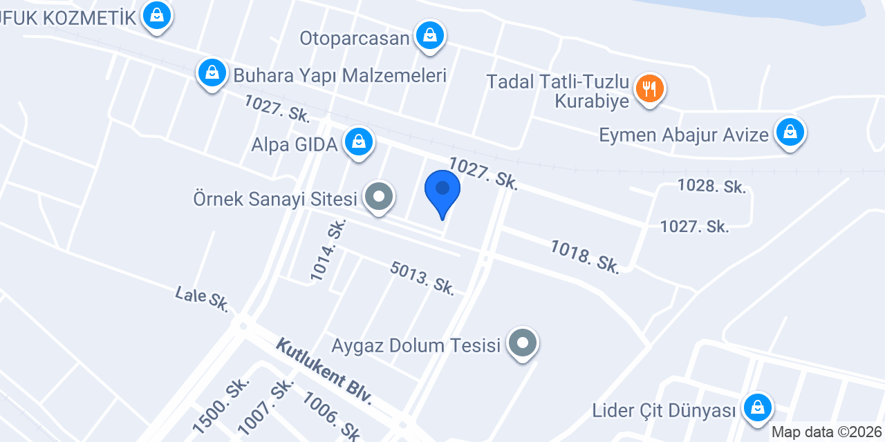 Azemo Mobilya İnşaat San. Tic. Ltd. Şti konumu