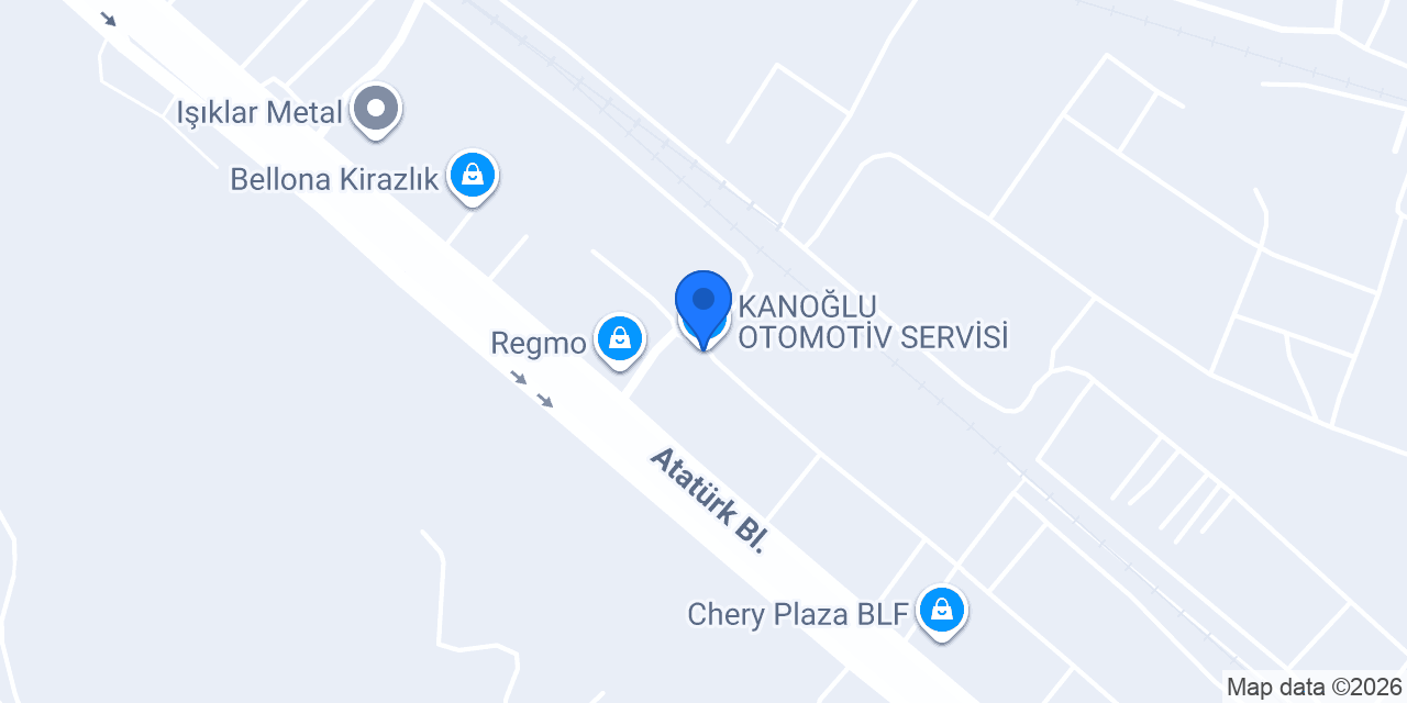 KANOĞLU OTOMOTİV SERVİSİ konumu